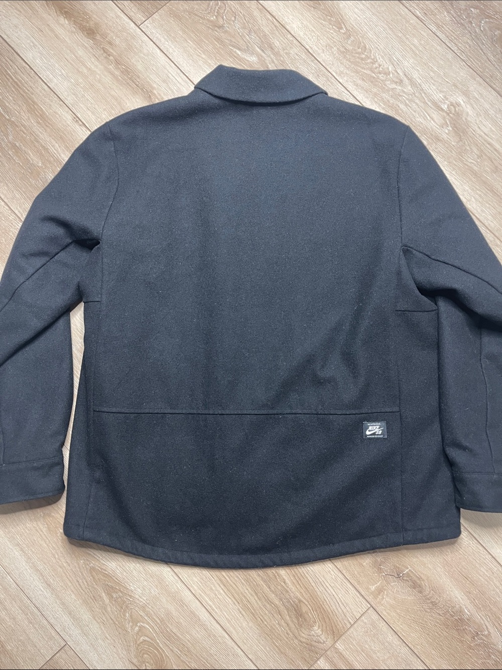 Nike Men's Warm Wool Blend Casual Jacket - Picture 11 of 13